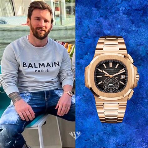 messi patek philippe watch|leo Messi watches.